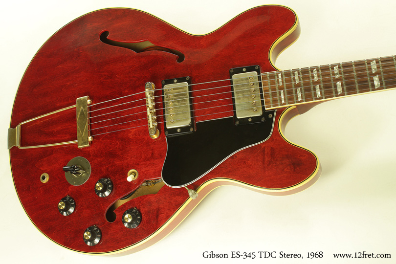 Gibson ES-345 TDC Stereo 1968 top