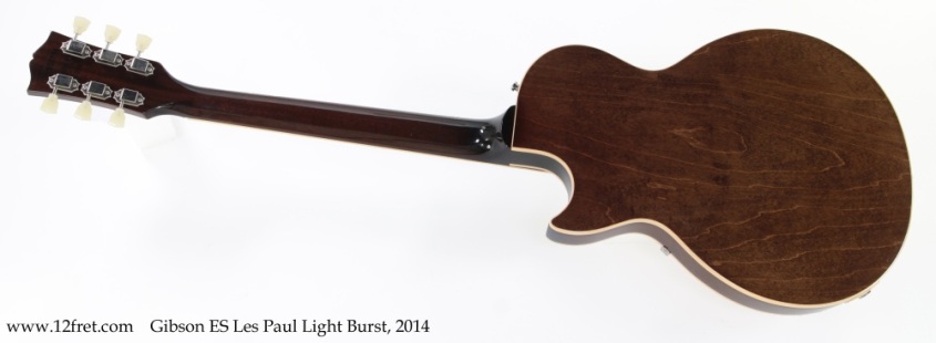 Gibson ES Les Paul Light Burst, 2014 Full Rear View