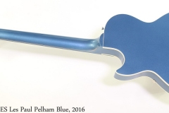 Gibson ES Les Paul Pelham Blue, 2016 Full Rear View