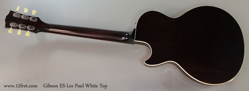 Gibson ES-Les Paul White Top Full Rear View