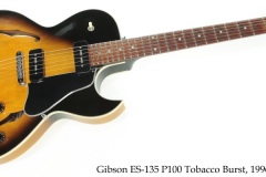 Gibson ES-135 P100 Tobacco Burst, 1996 Full Front View