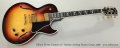 Gibson ES-137 Custom 3-U Thinline Archtop Electric Guitar, 2007 Full Front View
