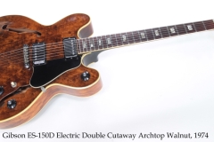 Gibson ES-150D Electric Double Cutaway Archtop Walnut, 1971 Full Front View