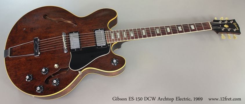 Gibson ES-150 DCW Archtop Electric, 1969 full front view