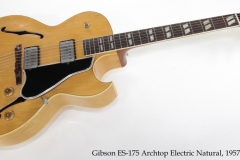 Gibson ES-175 Archtop Electric Natural, 1957 Full Front View