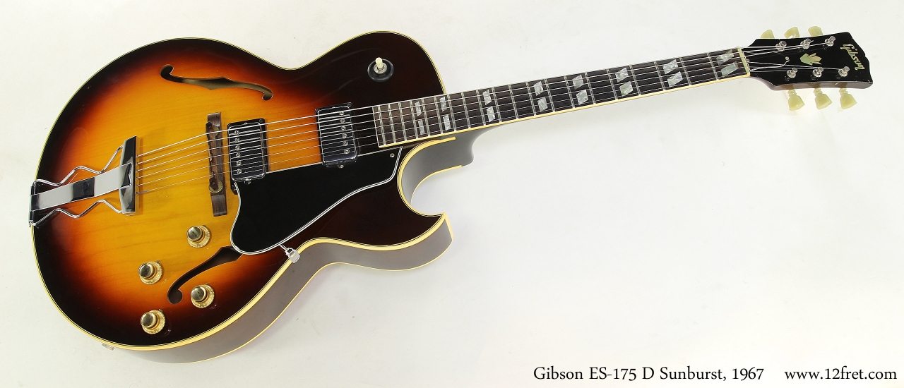 Gibson ES-175 D Sunburst, 1967   Full Front View