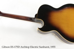 Gibson ES-175D Archtop Electric Sunburst, 1955 Full Rear View