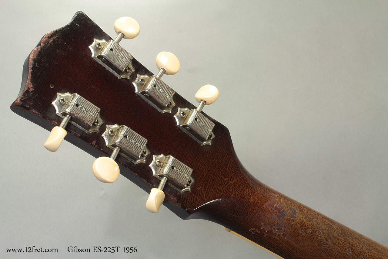 Gibson ES-225T 1956 head rear