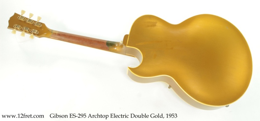 Gibson ES-295 Archtop Electric Double Gold, 1953 Full Rear View