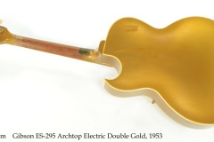 Gibson ES-295 Archtop Electric Double Gold, 1953 Full Rear View