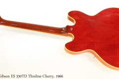 Gibson ES 330TD Thinline Cherry, 1966 Full Rear View