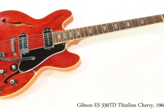 Gibson ES 330TD Thinline Cherry, 1966 Full Front View