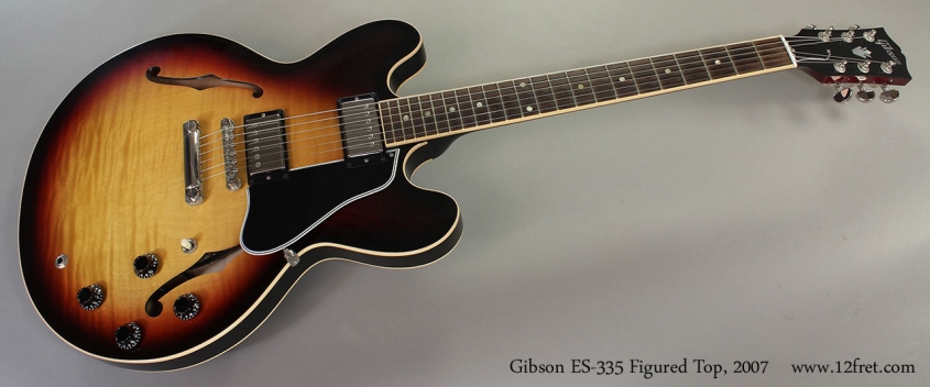 Gibson ES-335 Figured Top, 2007 Full Front View