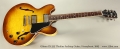 Gibson ES-335 Thinline Archtop Guitar, Honeyburst, 2005 Full Front View
