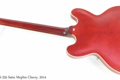 Gibson ES-335 Satin Mephis Cherry, 2014 Full Rear View