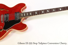 Gibson ES-335 Stop Tailpiece Conversion Cherry, 1968 Full Front View