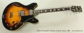 Gibson ES-335TD Thinline Archtop Guitar, 1980 Full Front VIew