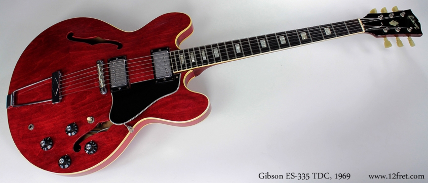 Gibson ES-335 TDC 1969 full front view