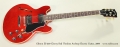 Gibson ES-339 Cherry Red Thinline Archtop Electric Guitar, 2009 Full Front View