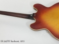 Gibson ES-345TD Sunburst 1972 full rear view