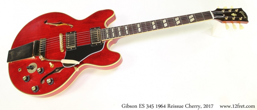 Gibson ES 345 1964 Reissue Cherry, 2017 Full Front View