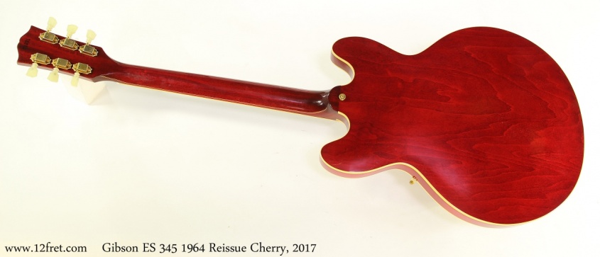 Gibson ES 345 1964 Reissue Cherry, 2017 Full Rear View