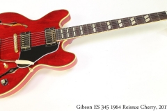 Gibson ES 345 1964 Reissue Cherry, 2017 Full Front View