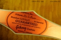 Gibson ES-5 1999 label