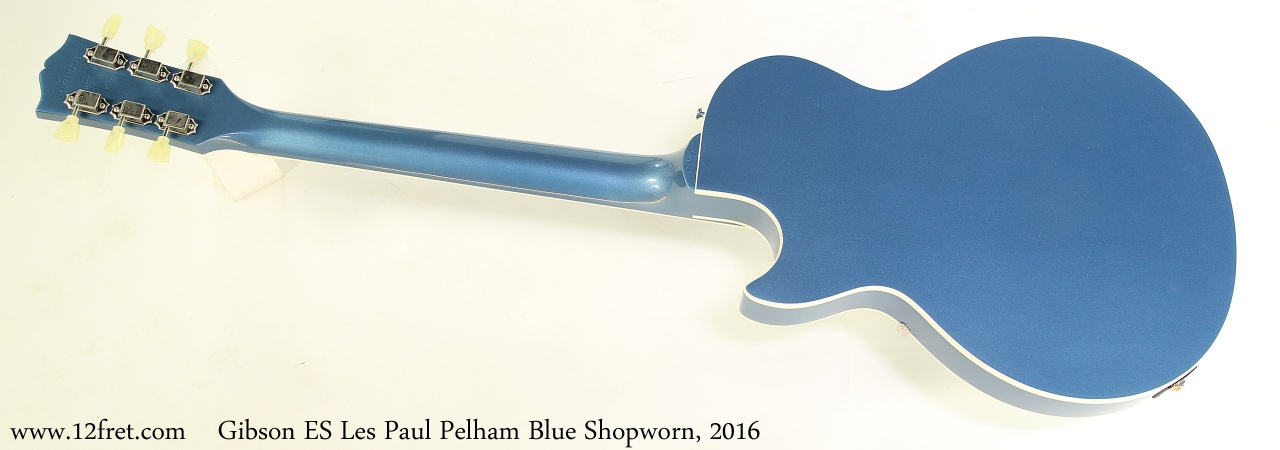 Gibson ES Les Paul Pelham Blue Shopworn, 2016 Full Rear View