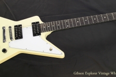 Gibson Explorer Vintage White, 2008  Full Front View