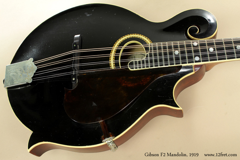 Gibson F2 Mandolin 1919 top
