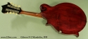 Gibson F-2 Mandolin, 1919 full rear view