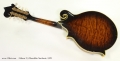 Gibson F-5 Mandolin Sunburst, 1978 Full Rear View