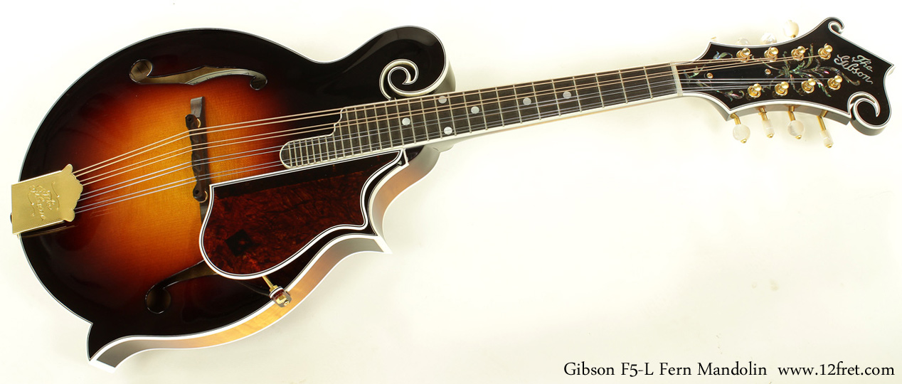 Gibson F-5L Fern Mandolin full front view