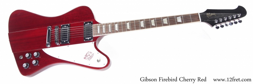 Gibson Firebird Cherry Red Full Front View