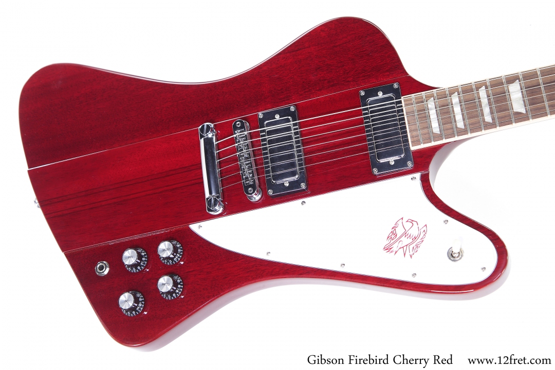 Gibson Firebird Cherry Red Top View