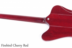 Gibson Firebird Cherry Red Full Rear View