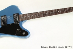 Gibson Firebird Studio 2017 T Pelham Blue Full Front View