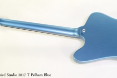 Gibson Firebird Studio 2017 T Pelham Blue Full Rear View