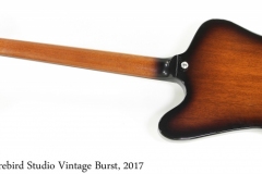 Gibson Firebird Studio Vintage Burst, 2017 Full Rear View