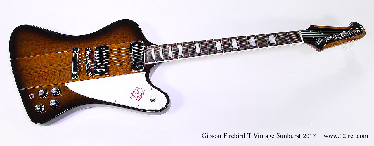 Gibson Firebird T Vintage Sunburst 2017 Full Front View