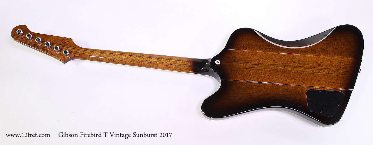 Gibson Firebird T Vintage Sunburst 2017 Full Rear View