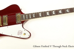 Gibson Firebird V Through-Neck Electric Red, 1981   Full Front View