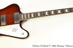 Gibson Firebird V 1965 Reissue Tobacco Burst, 2011  Full Front View