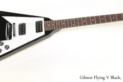 Gibson Flying V Black, 1993   Full Front View