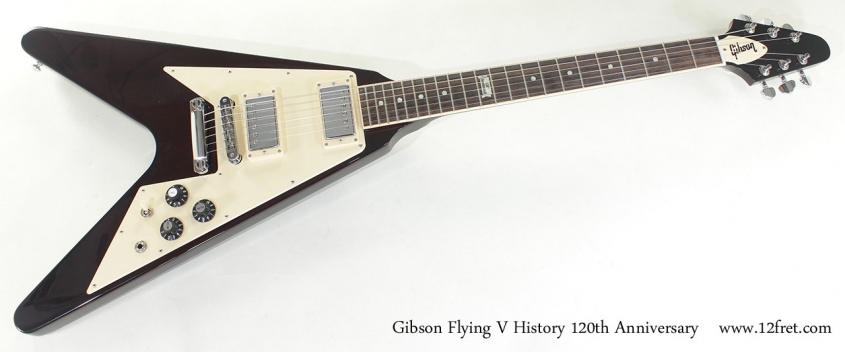 Gibson Flying V History 120th Anniversary full front view
