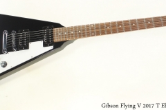 Gibson Flying V 2017 T Ebony Full Front View