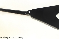 Gibson Flying V 2017 T Ebony Full Rear View