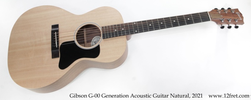 Gibson G-00 Generation Acoustic Guitar Natural, 2021 Full Front View