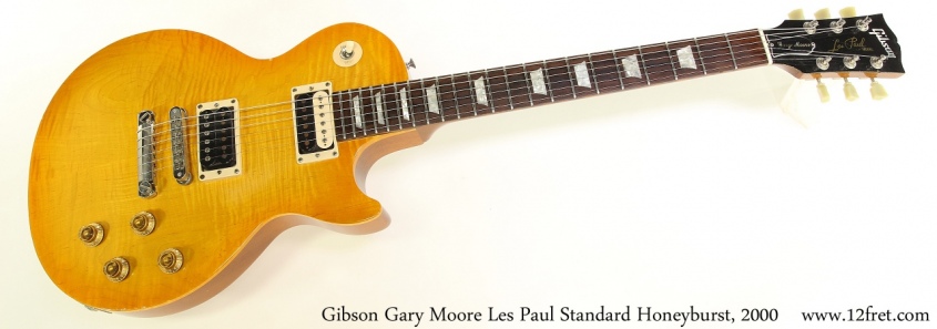 Gibson Gary Moore Les Paul Standard Honeyburst, 2000 Full Front View